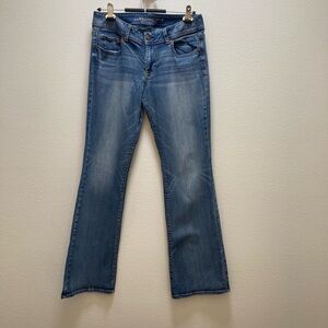 American Eagle Outfitters kick boot  Blue wash Jeans western festival